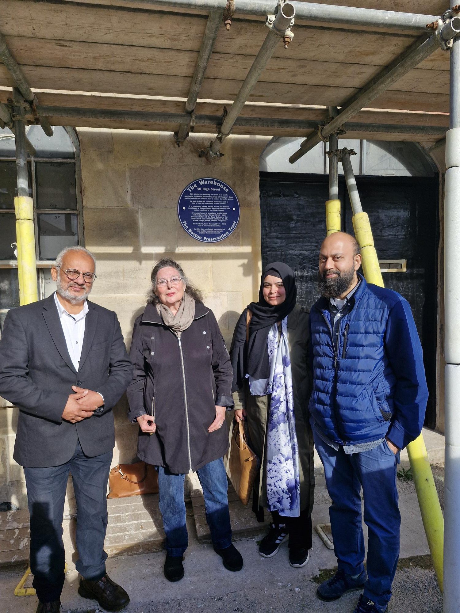 The Warehouse Awarded Blue Plaque As Refurbishment Progresses